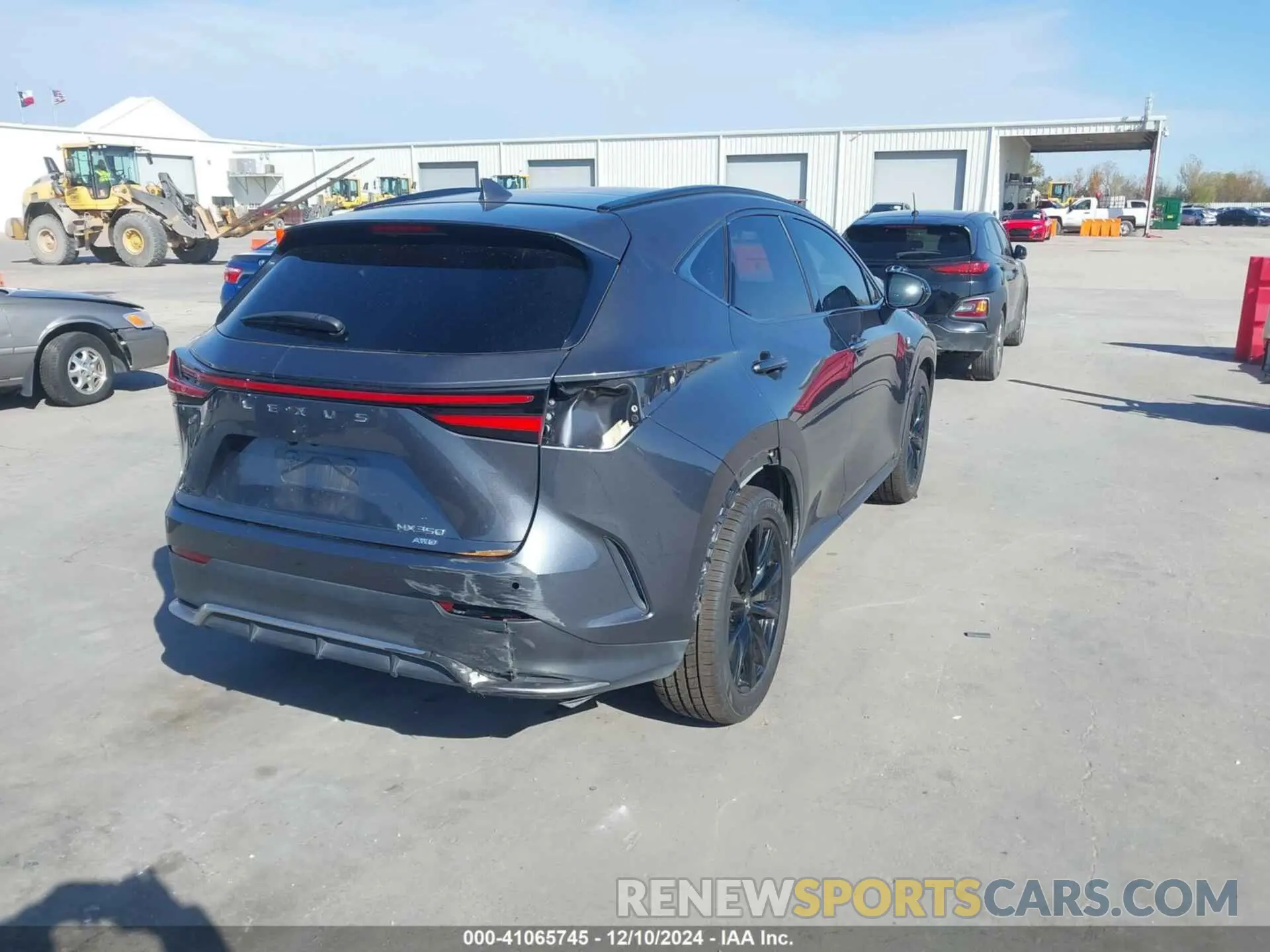 4 Фотография поврежденного автомобиля JTJKGCEZ1N2005634 LEXUS NX 350 2022