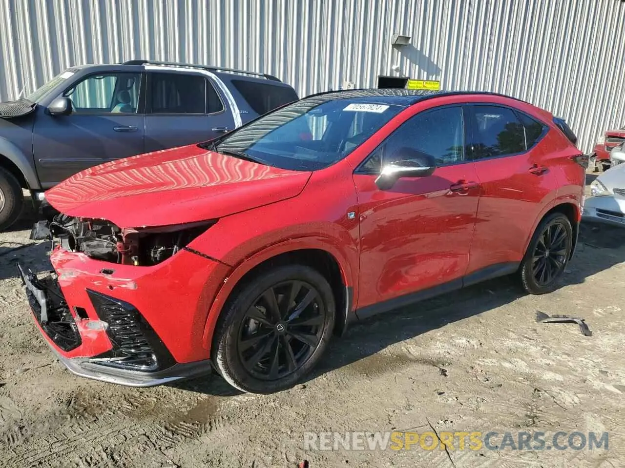 1 Фотография поврежденного автомобиля JTJKGCEZ3N2001665 LEXUS NX 350 2022