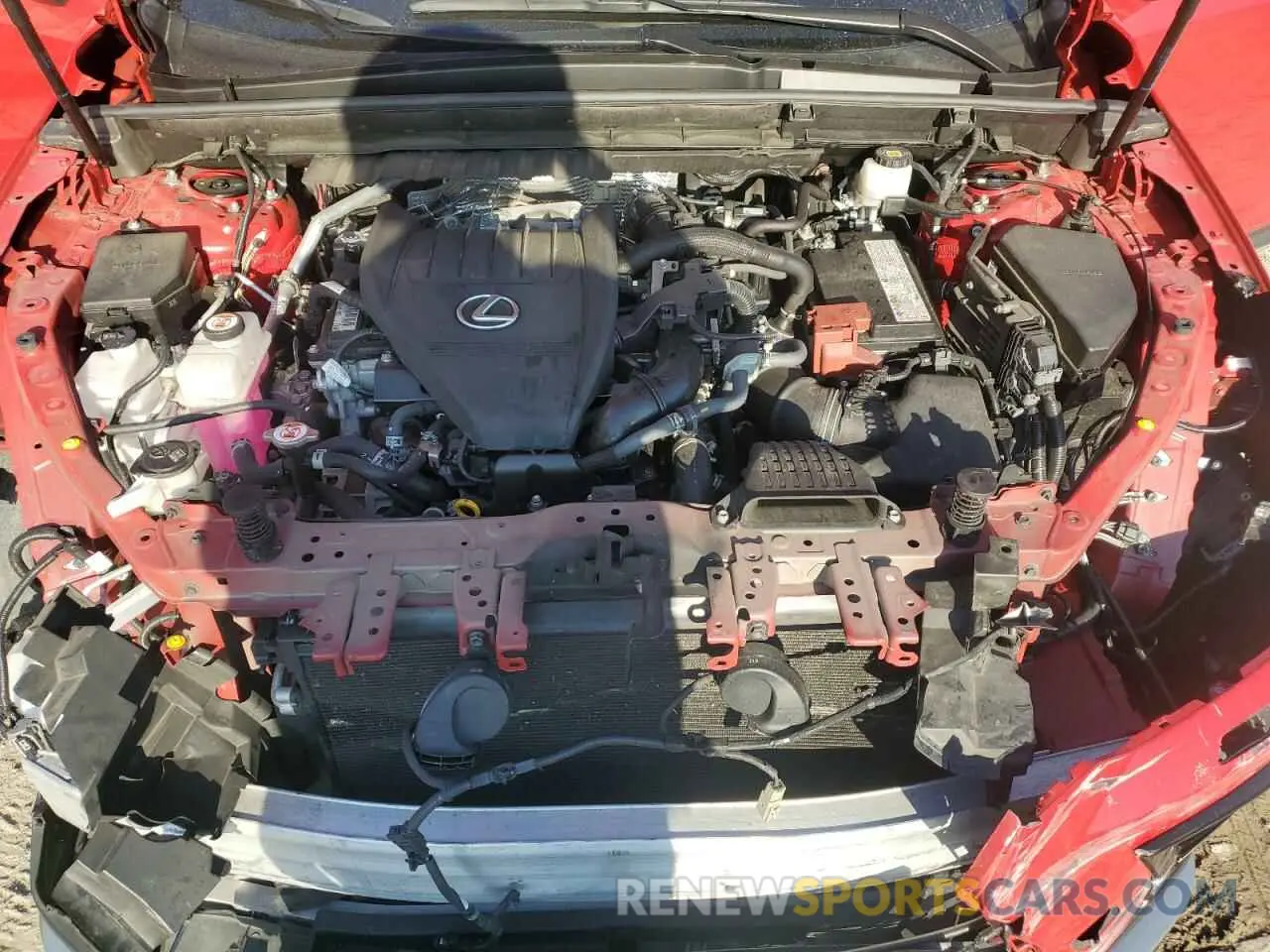 12 Фотография поврежденного автомобиля JTJKGCEZ3N2001665 LEXUS NX 350 2022