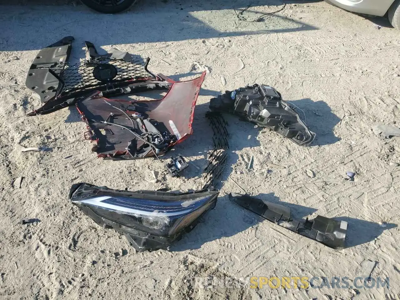 13 Фотография поврежденного автомобиля JTJKGCEZ3N2001665 LEXUS NX 350 2022