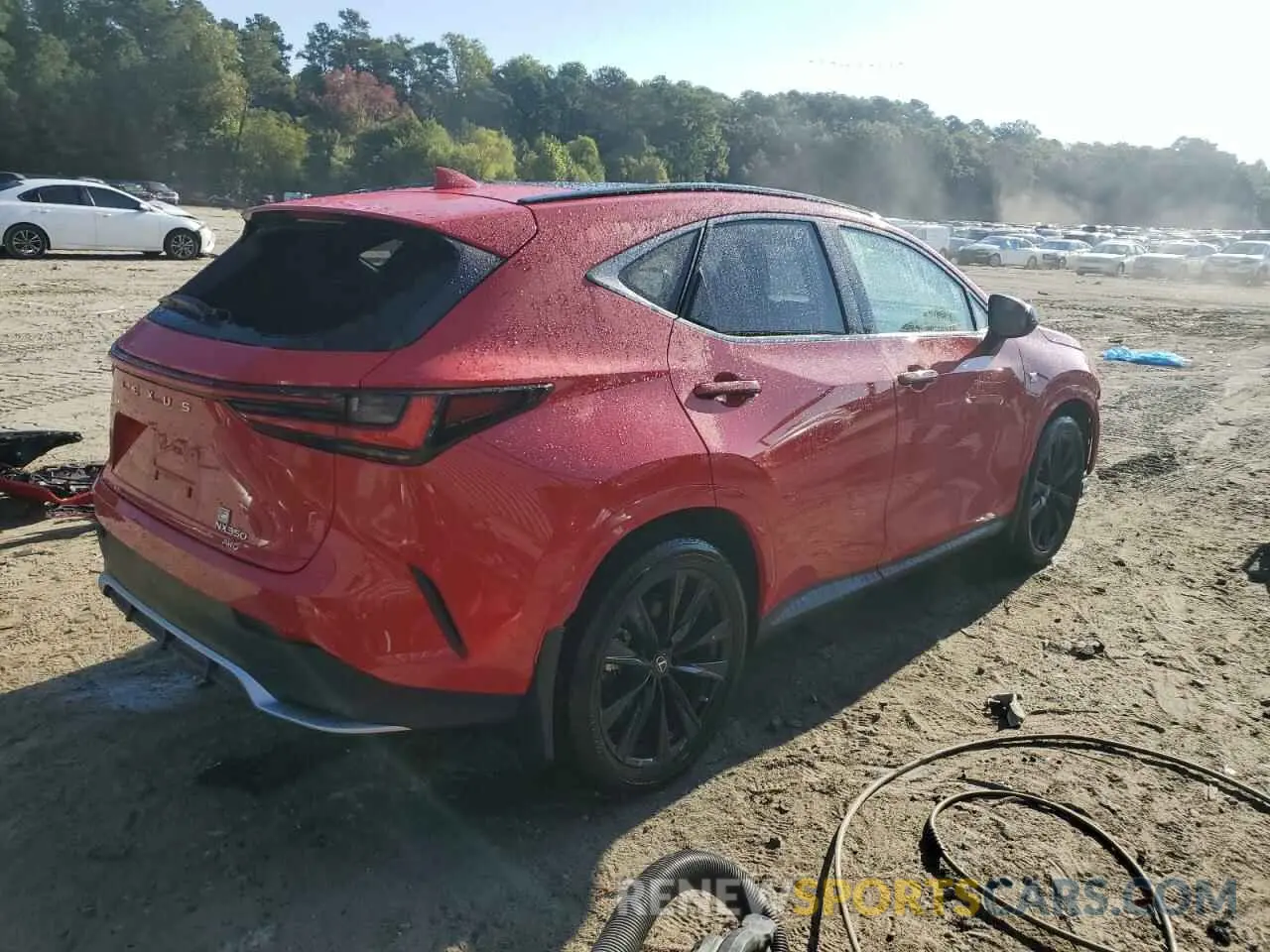 3 Фотография поврежденного автомобиля JTJKGCEZ3N2001665 LEXUS NX 350 2022