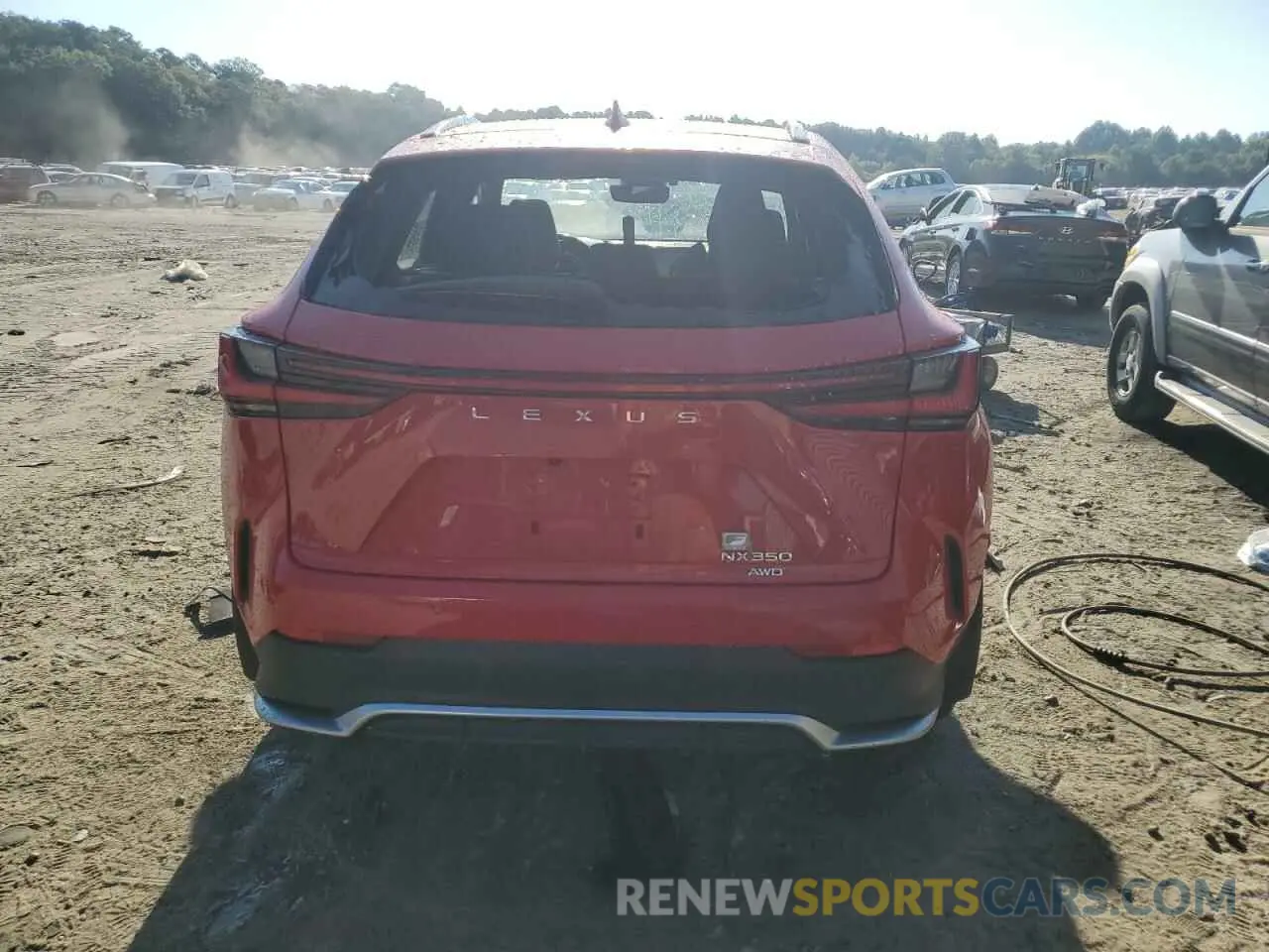 6 Фотография поврежденного автомобиля JTJKGCEZ3N2001665 LEXUS NX 350 2022