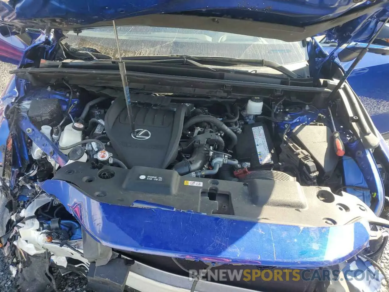 12 Фотография поврежденного автомобиля JTJKGCEZ5N2004812 LEXUS NX 350 2022