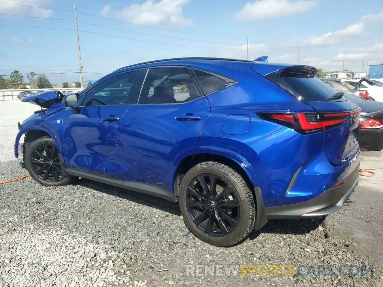2 Фотография поврежденного автомобиля JTJKGCEZ5N2004812 LEXUS NX 350 2022