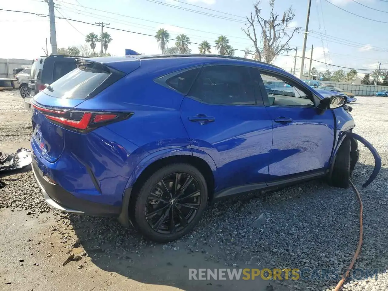 3 Фотография поврежденного автомобиля JTJKGCEZ5N2004812 LEXUS NX 350 2022