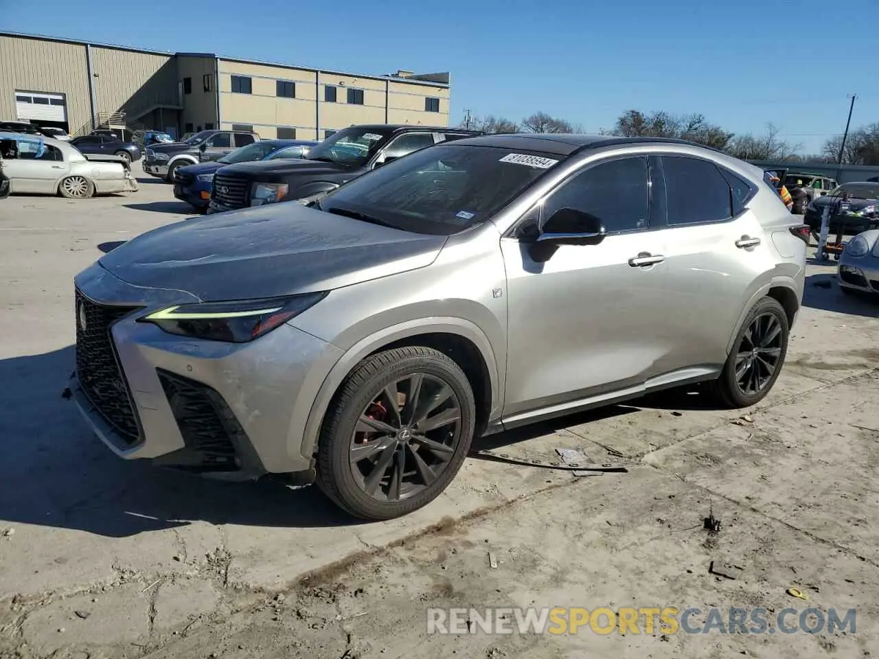 1 Photograph of a damaged car JTJKGCEZ7N2001197 LEXUS NX 350 2022