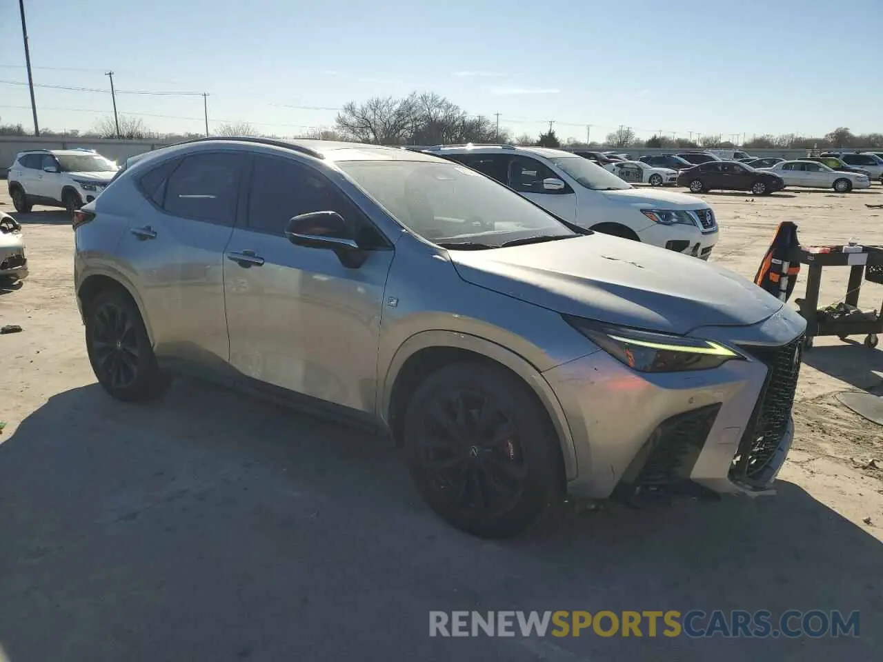4 Photograph of a damaged car JTJKGCEZ7N2001197 LEXUS NX 350 2022