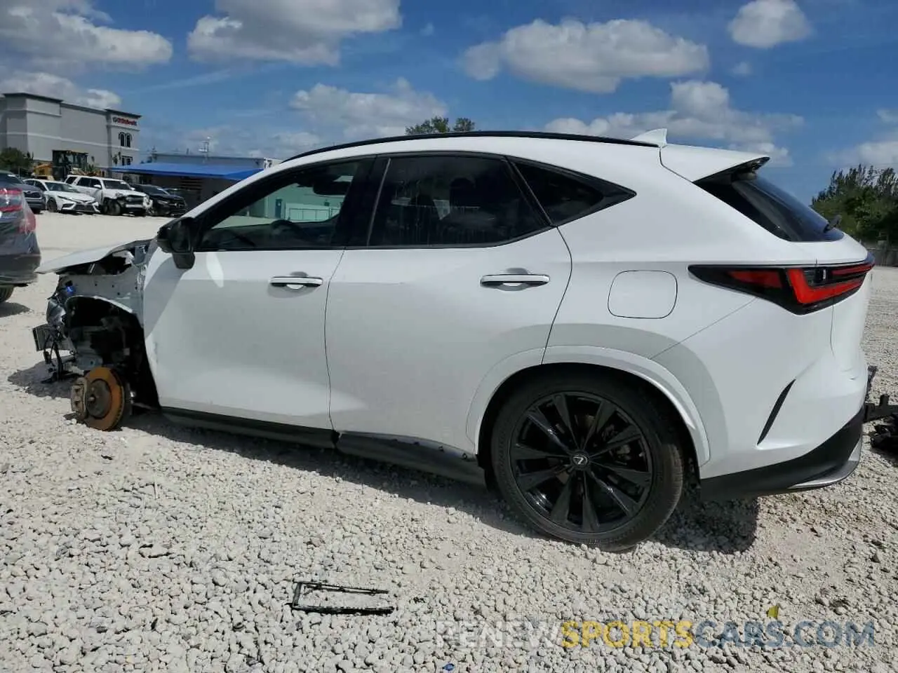 2 Photograph of a damaged car JTJKGCEZ9N5003693 LEXUS NX 350 2022