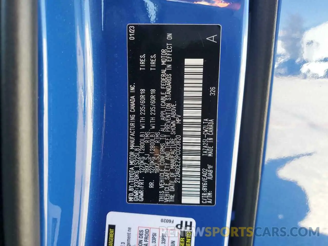 16 Фотография поврежденного автомобиля 2T2AGCEZ2PC023820 LEXUS NX 350 2023