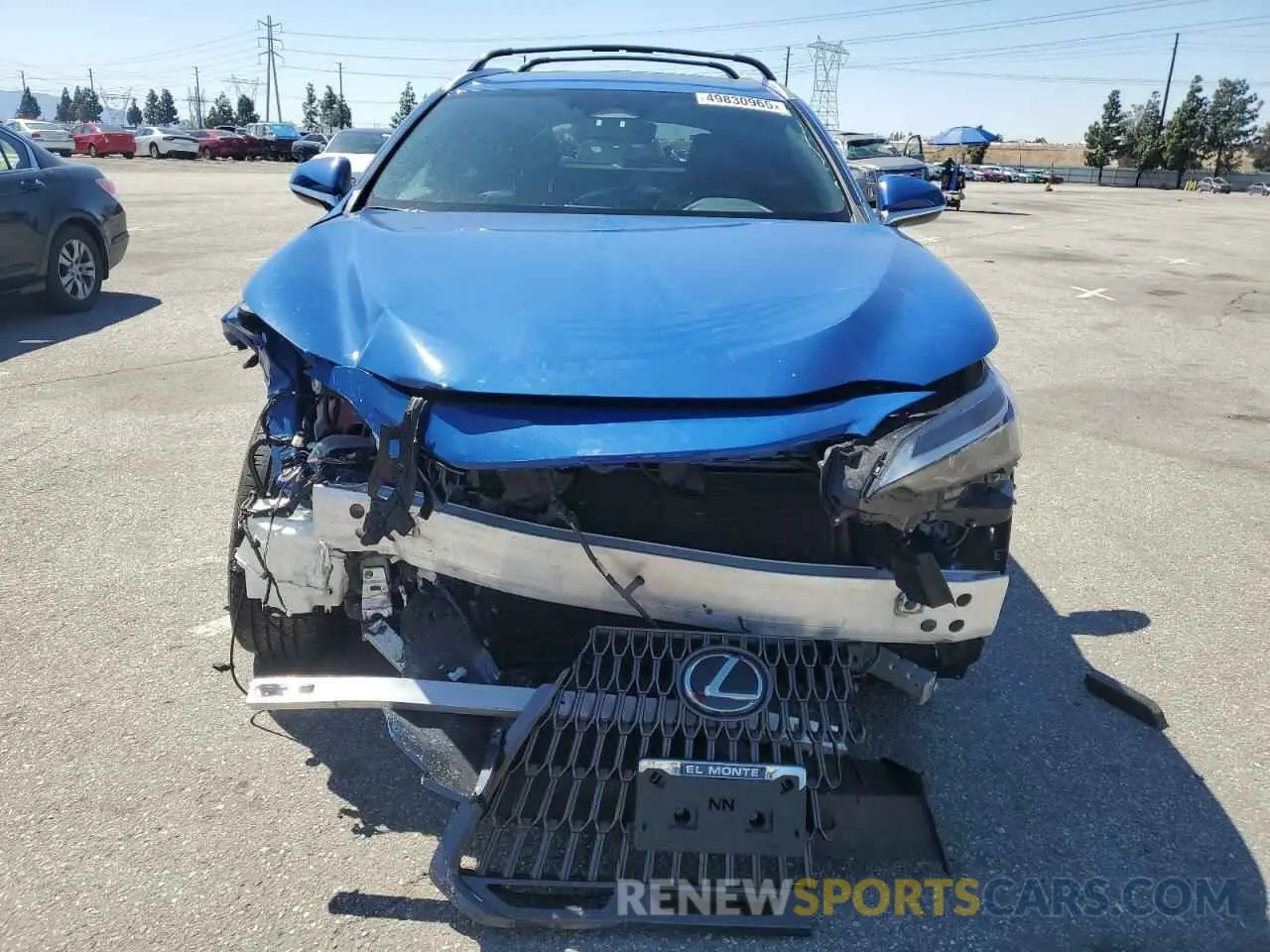 5 Фотография поврежденного автомобиля 2T2AGCEZ2PC023820 LEXUS NX 350 2023