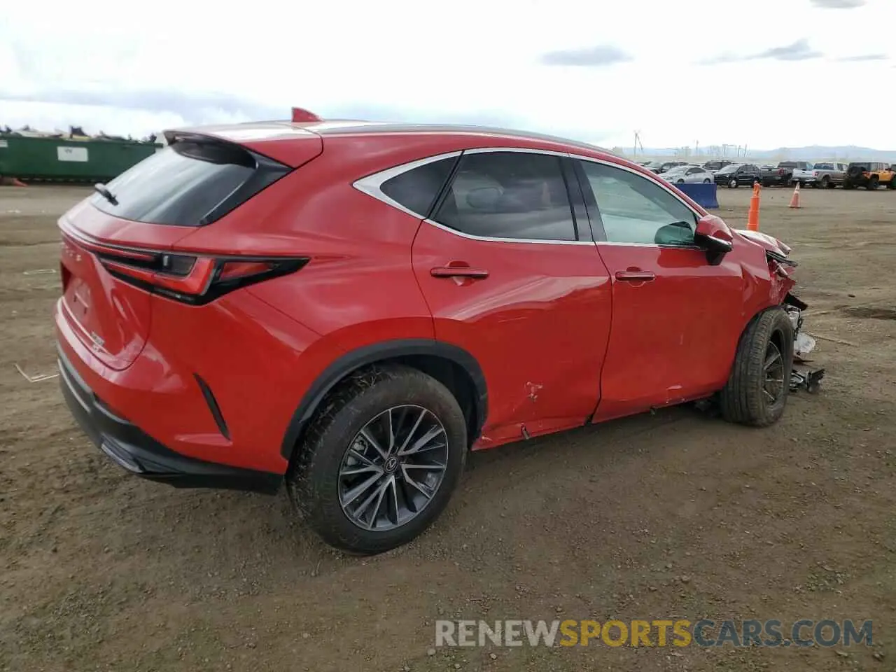 3 Фотография поврежденного автомобиля 2T2AGCEZXPC023404 LEXUS NX 350 2023