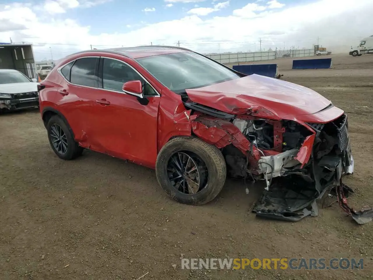 4 Фотография поврежденного автомобиля 2T2AGCEZXPC023404 LEXUS NX 350 2023