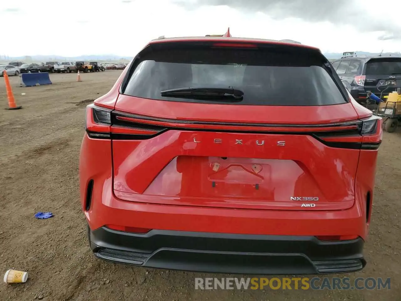 6 Фотография поврежденного автомобиля 2T2AGCEZXPC023404 LEXUS NX 350 2023