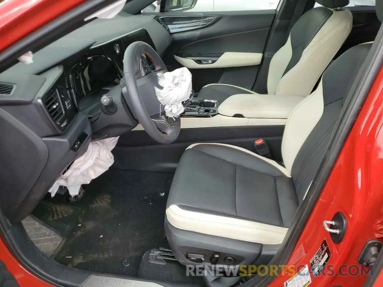 7 Фотография поврежденного автомобиля 2T2AGCEZXPC023404 LEXUS NX 350 2023