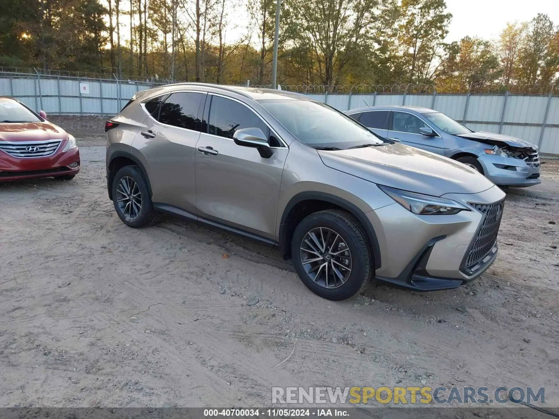 1 Фотография поврежденного автомобиля 2T2GGCEZ1PC019526 LEXUS NX 350 2023