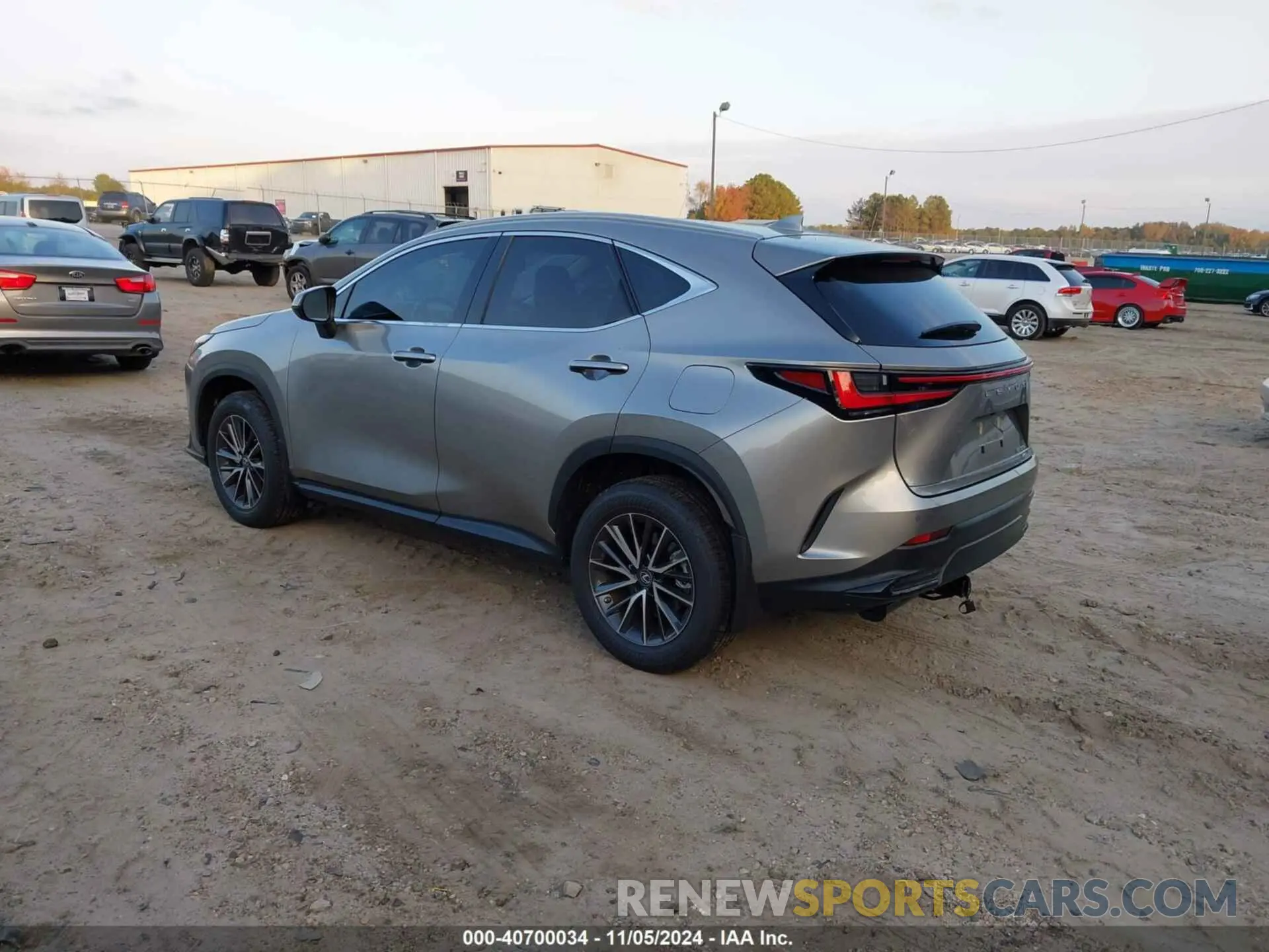 3 Фотография поврежденного автомобиля 2T2GGCEZ1PC019526 LEXUS NX 350 2023