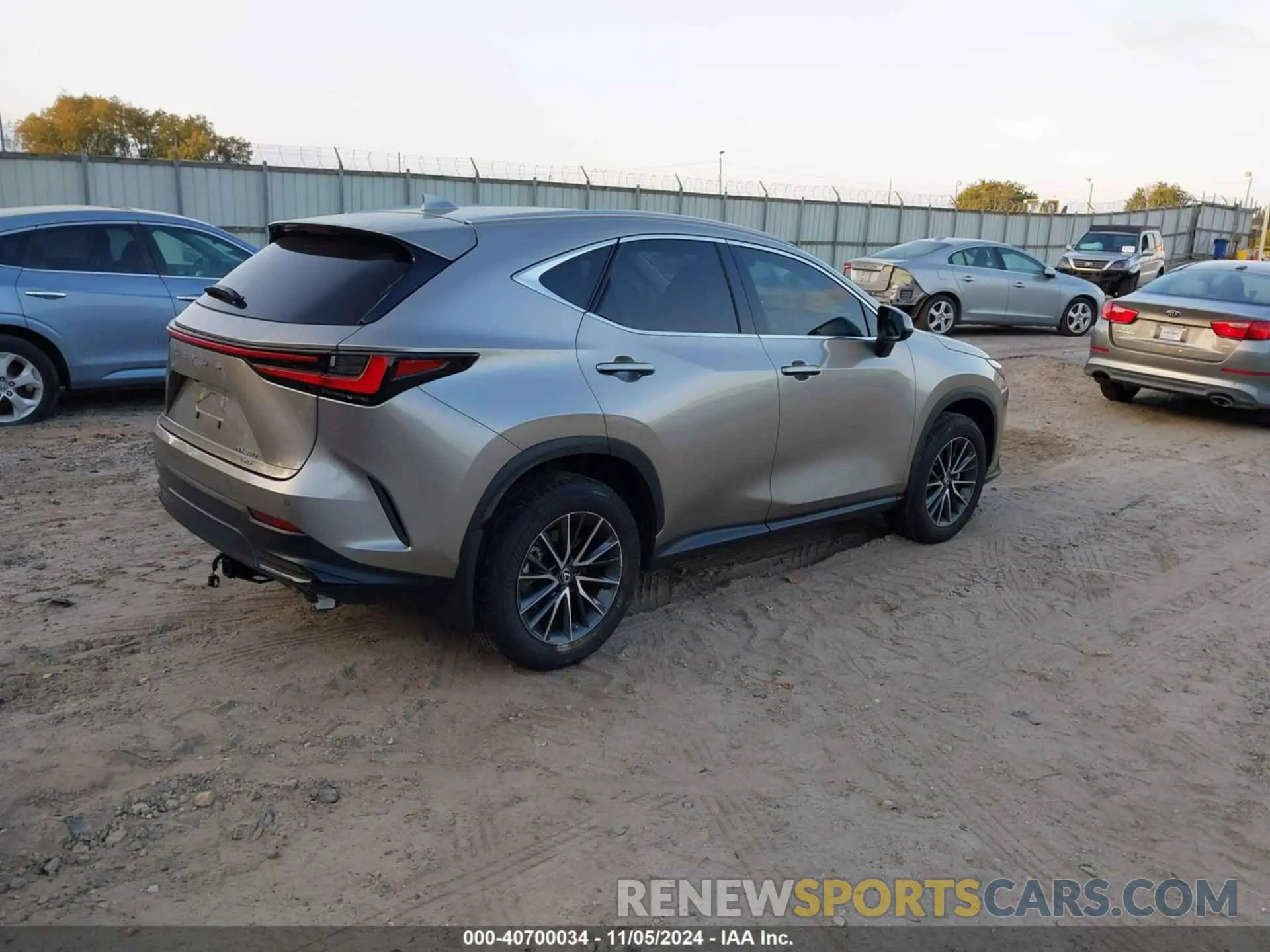 4 Фотография поврежденного автомобиля 2T2GGCEZ1PC019526 LEXUS NX 350 2023