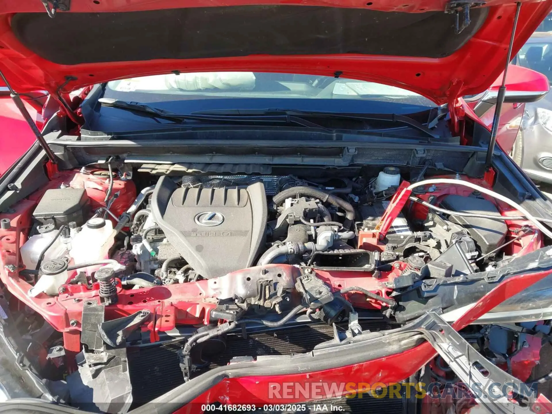10 Фотография поврежденного автомобиля 2T2GGCEZ3PC019754 LEXUS NX 350 2023