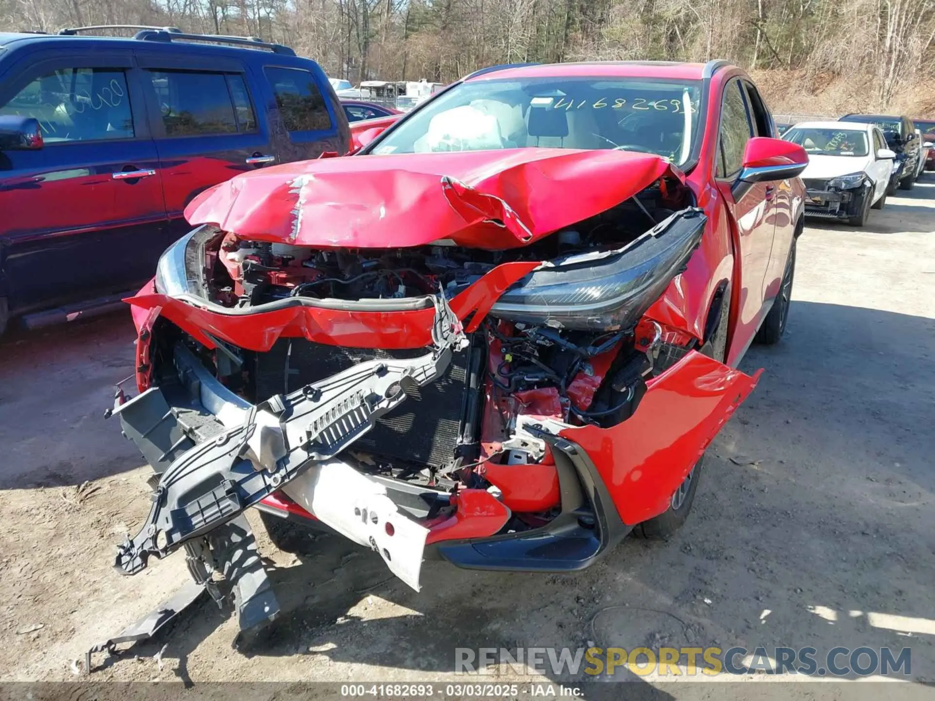 6 Фотография поврежденного автомобиля 2T2GGCEZ3PC019754 LEXUS NX 350 2023