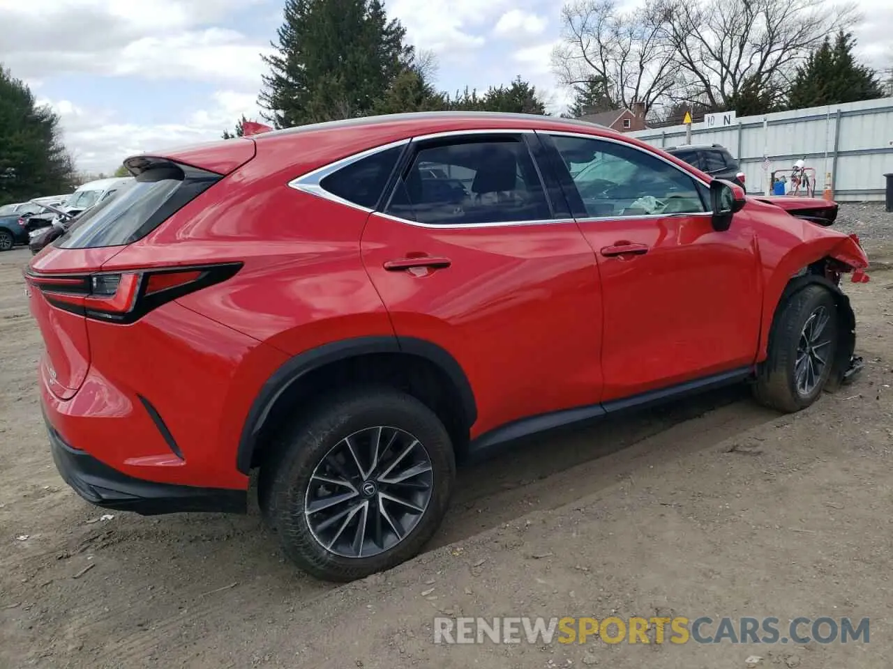 3 Photograph of a damaged car 2T2GGCEZ3PC029040 LEXUS NX 350 2023