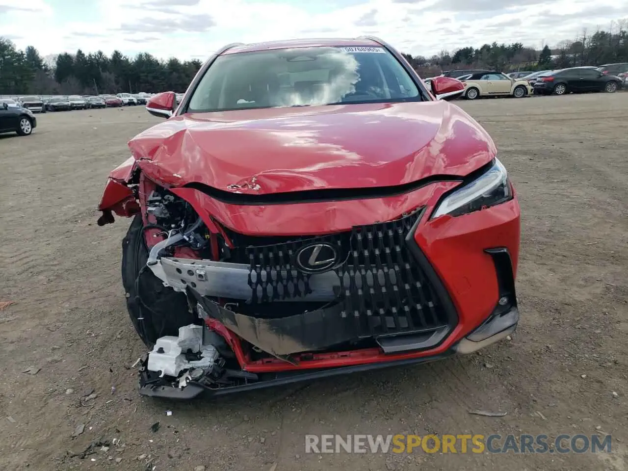 5 Photograph of a damaged car 2T2GGCEZ3PC029040 LEXUS NX 350 2023