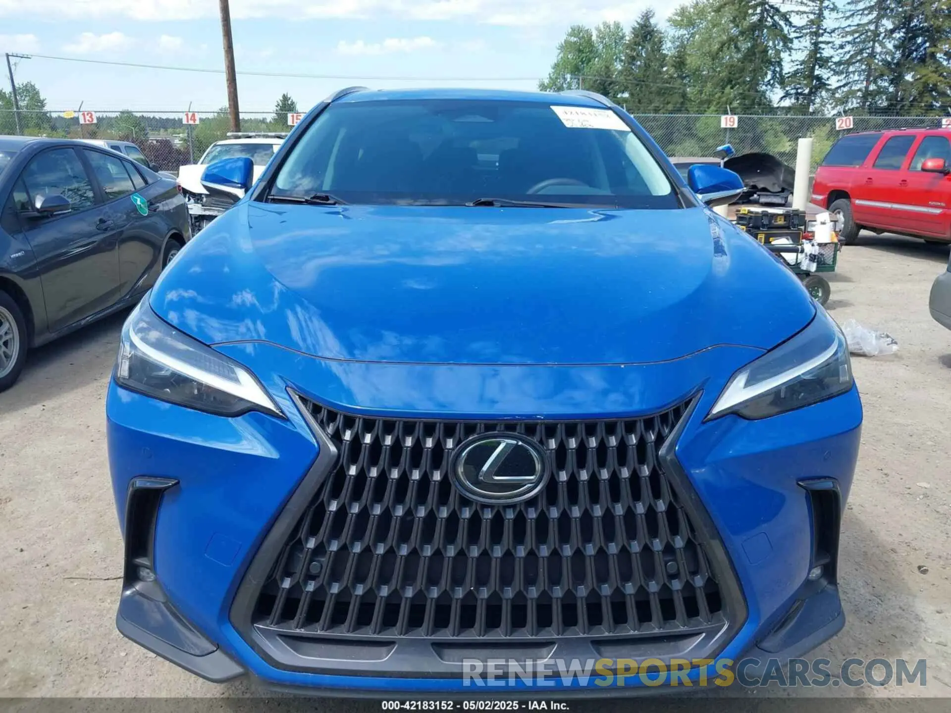 13 Photograph of a damaged car 2T2GGCEZ4PC017768 LEXUS NX 350 2023