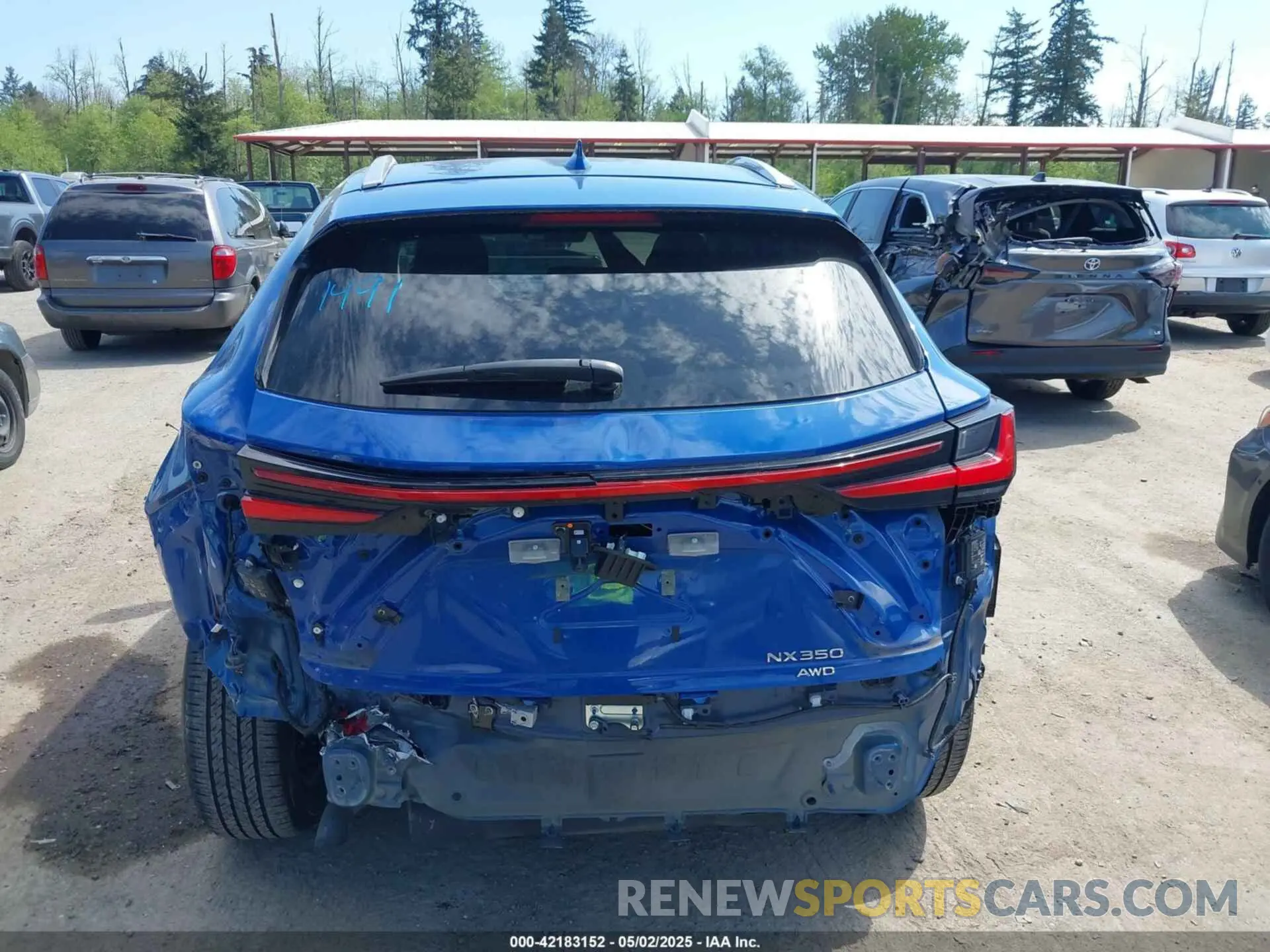 17 Photograph of a damaged car 2T2GGCEZ4PC017768 LEXUS NX 350 2023