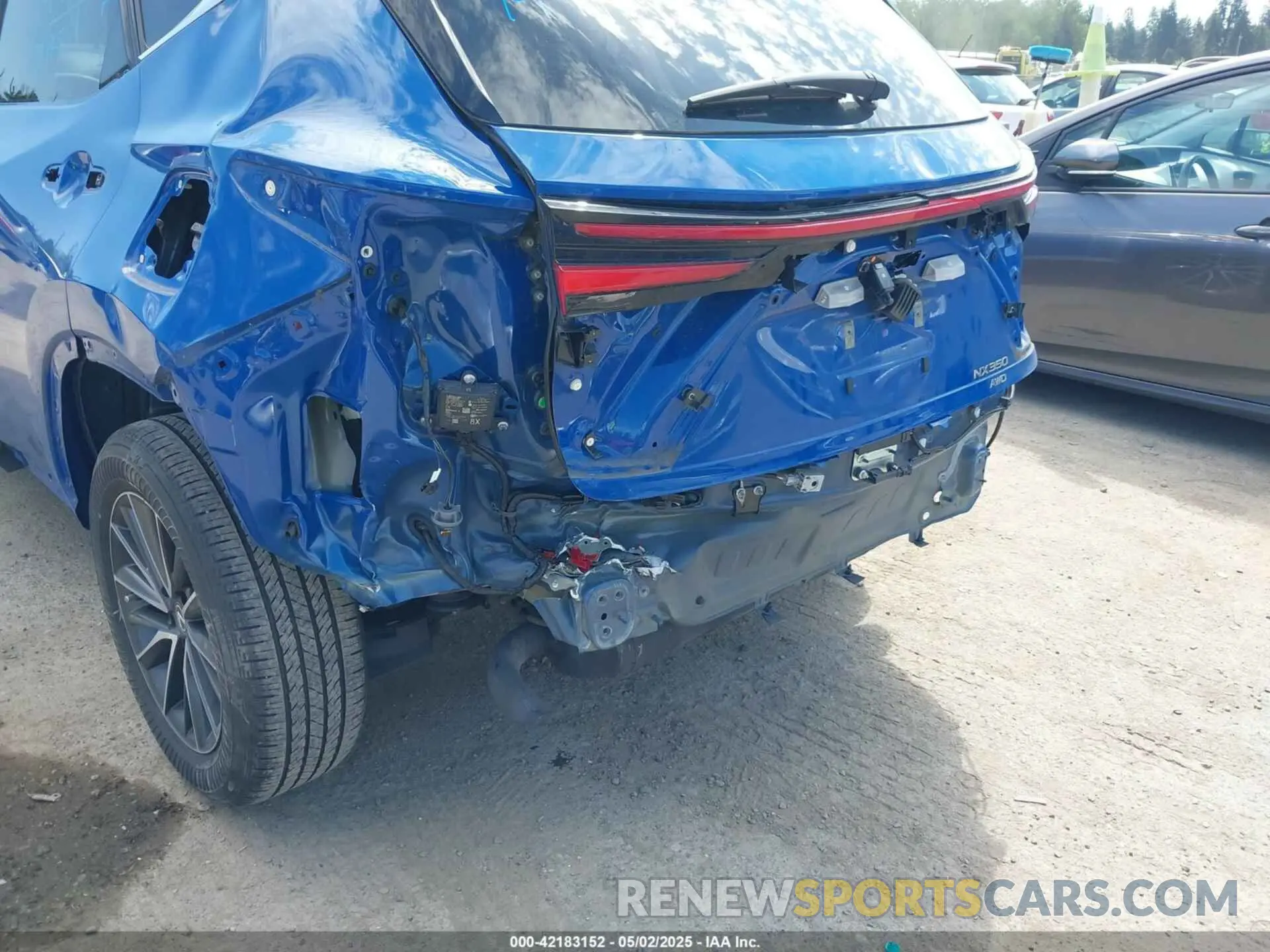 6 Photograph of a damaged car 2T2GGCEZ4PC017768 LEXUS NX 350 2023