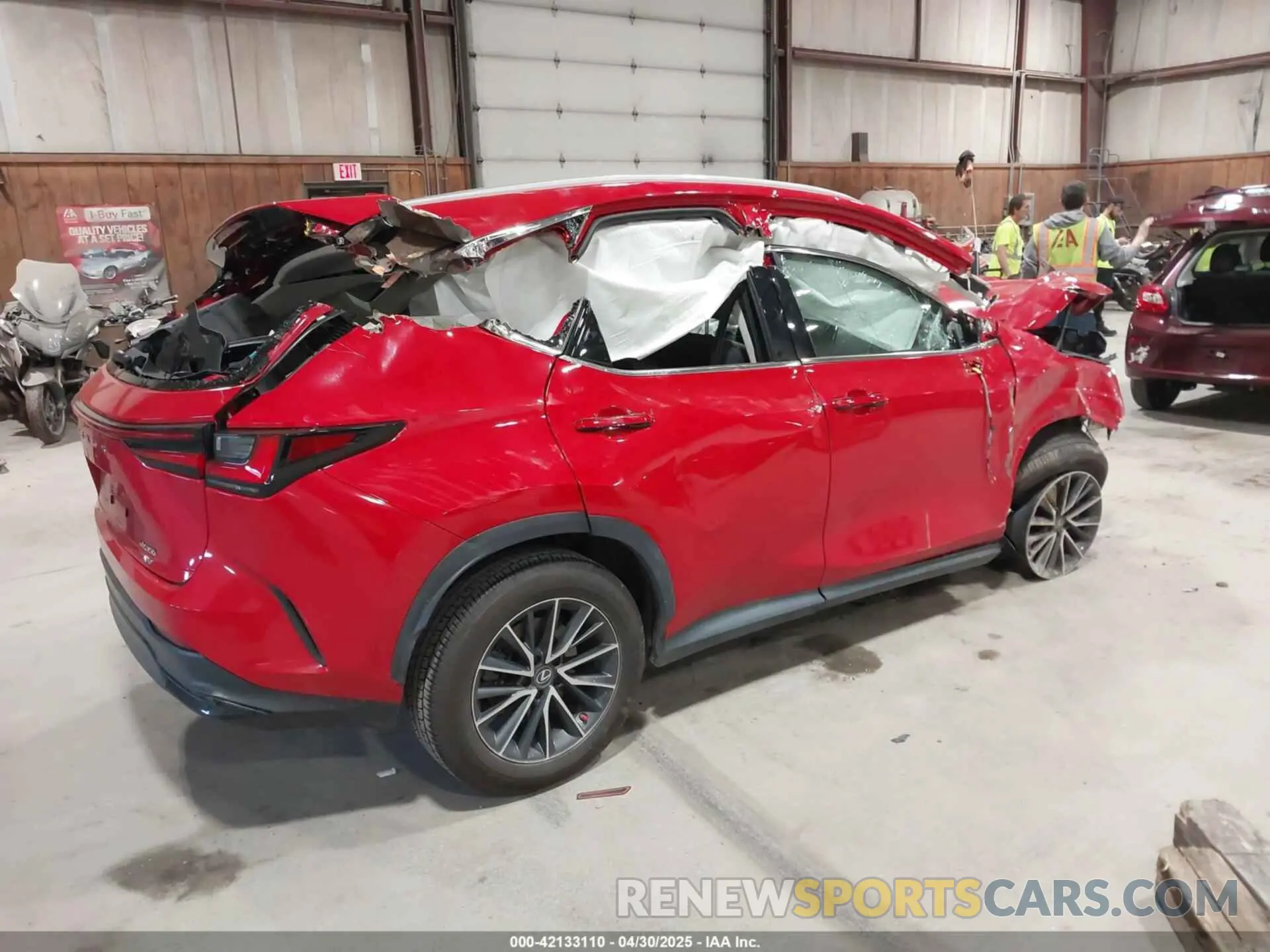12 Photograph of a damaged car 2T2GGCEZ5PC020436 LEXUS NX 350 2023