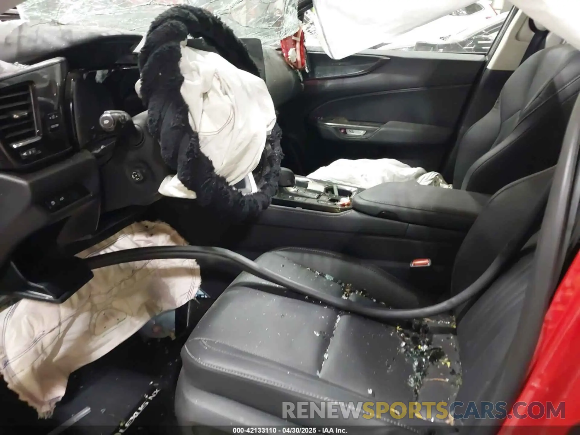 5 Photograph of a damaged car 2T2GGCEZ5PC020436 LEXUS NX 350 2023