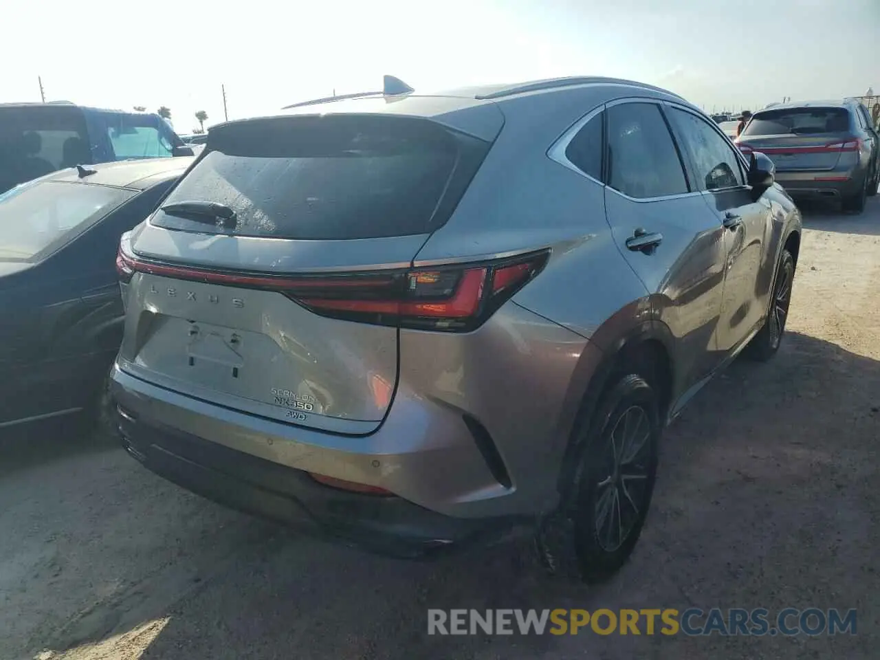 3 Фотография поврежденного автомобиля 2T2GGCEZ5PC023952 LEXUS NX 350 2023