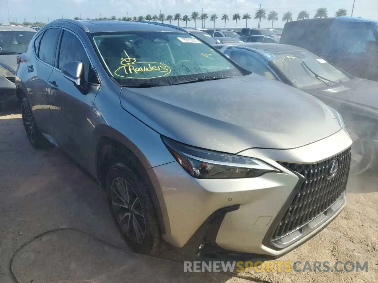 4 Фотография поврежденного автомобиля 2T2GGCEZ5PC023952 LEXUS NX 350 2023