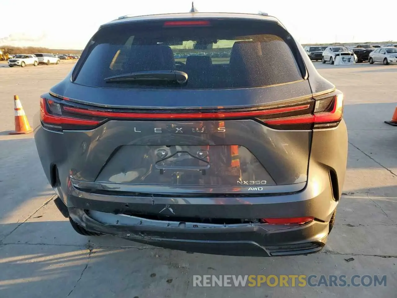 6 Фотография поврежденного автомобиля 2T2GGCEZ6PC023331 LEXUS NX 350 2023