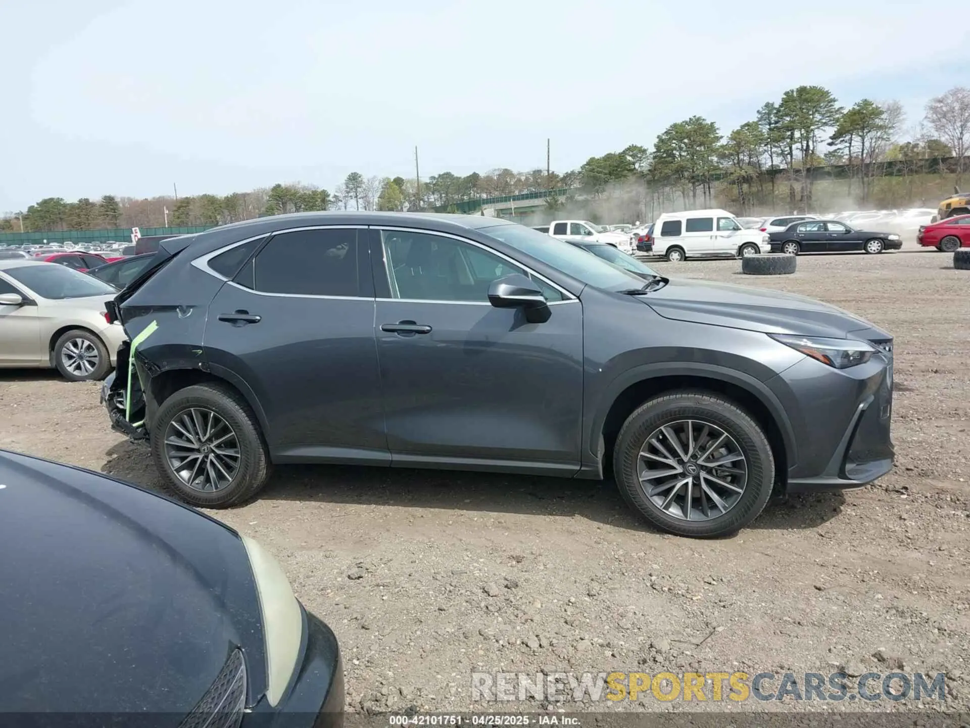 13 Photograph of a damaged car 2T2GGCEZ8PC024142 LEXUS NX 350 2023