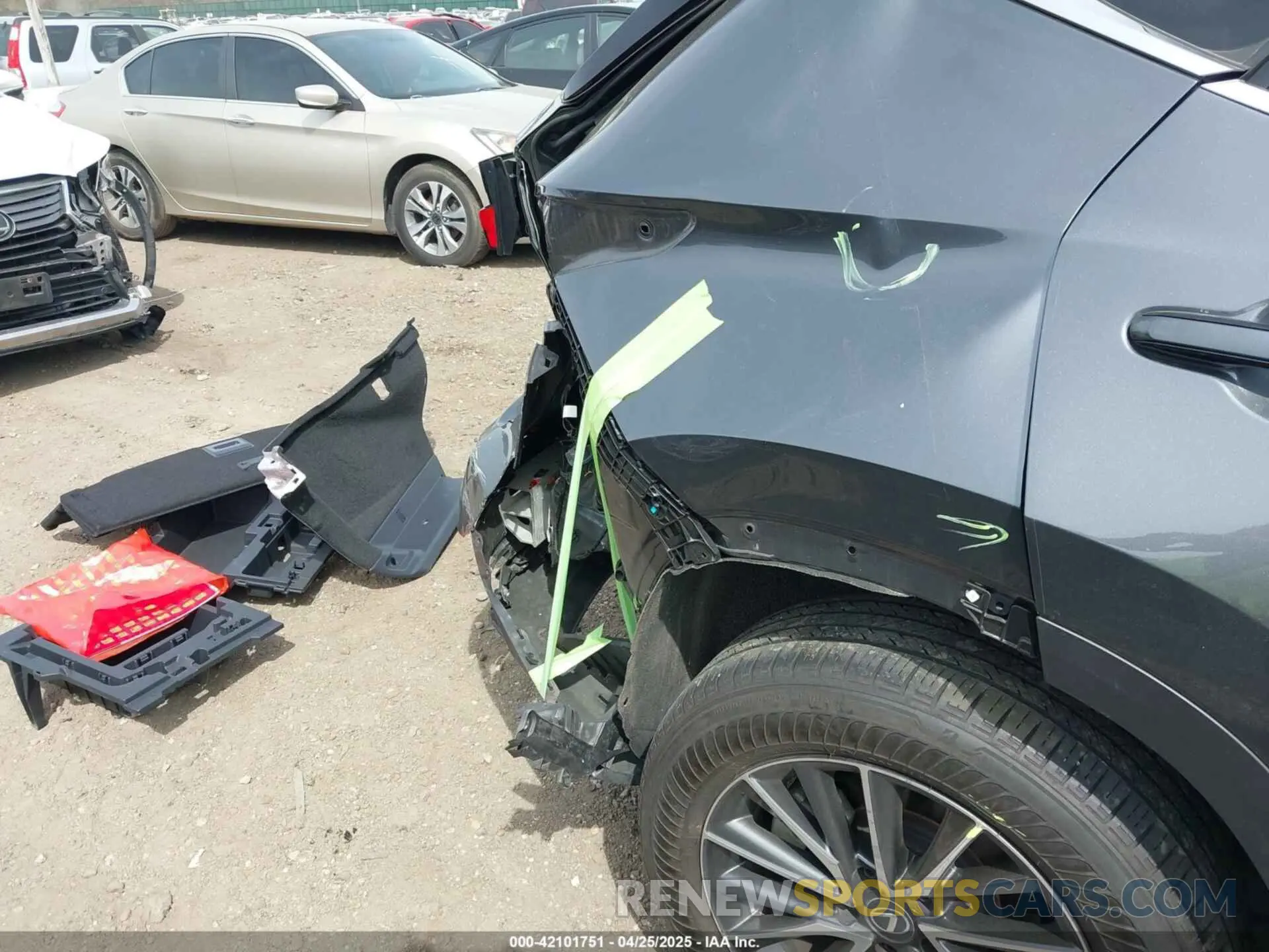 19 Photograph of a damaged car 2T2GGCEZ8PC024142 LEXUS NX 350 2023