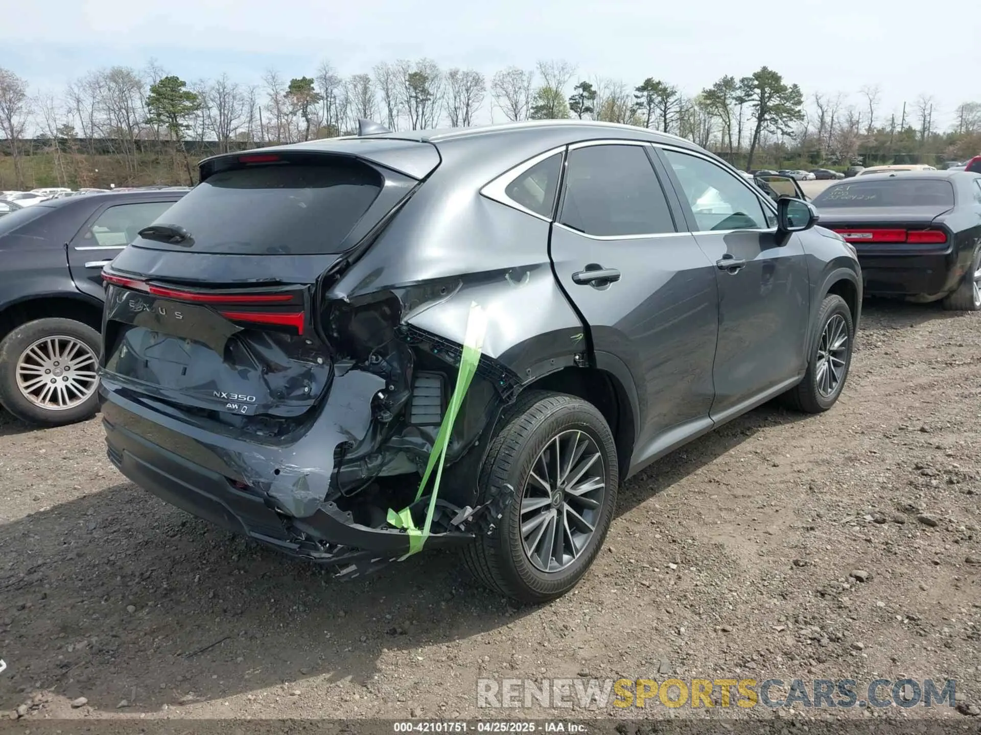 4 Photograph of a damaged car 2T2GGCEZ8PC024142 LEXUS NX 350 2023