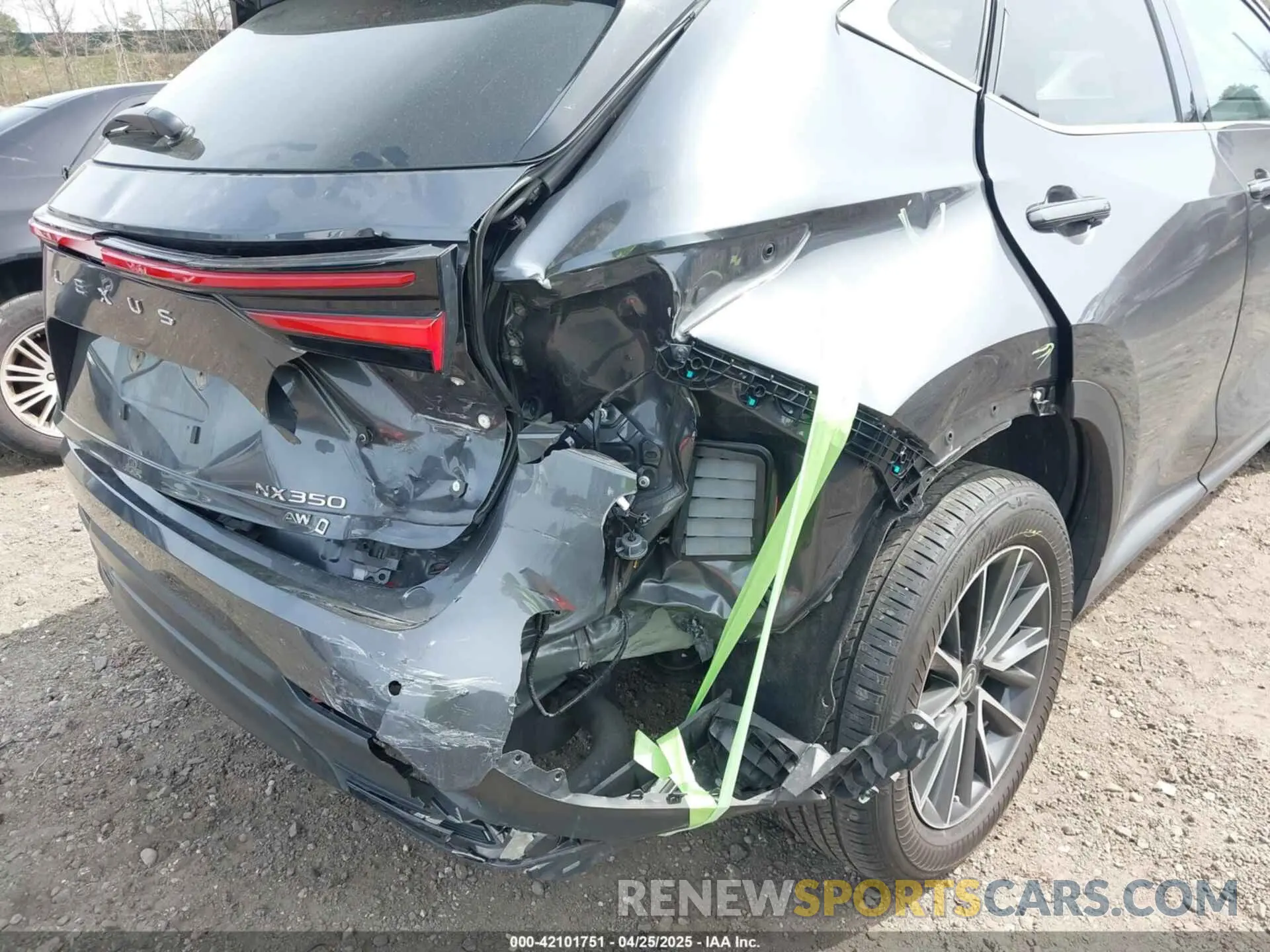 6 Photograph of a damaged car 2T2GGCEZ8PC024142 LEXUS NX 350 2023