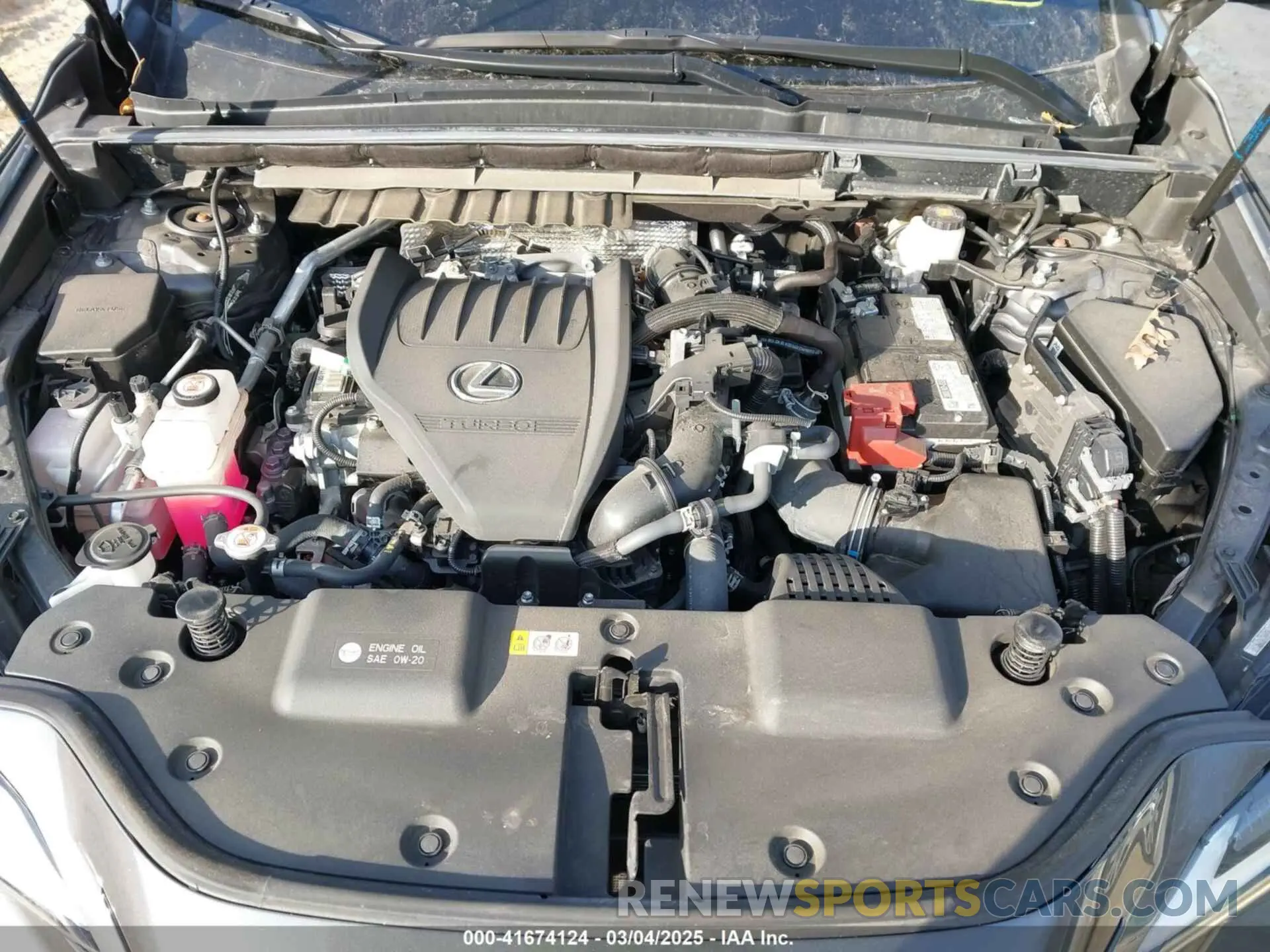 10 Photograph of a damaged car 2T2HGCEZ8PC030334 LEXUS NX 350 2023