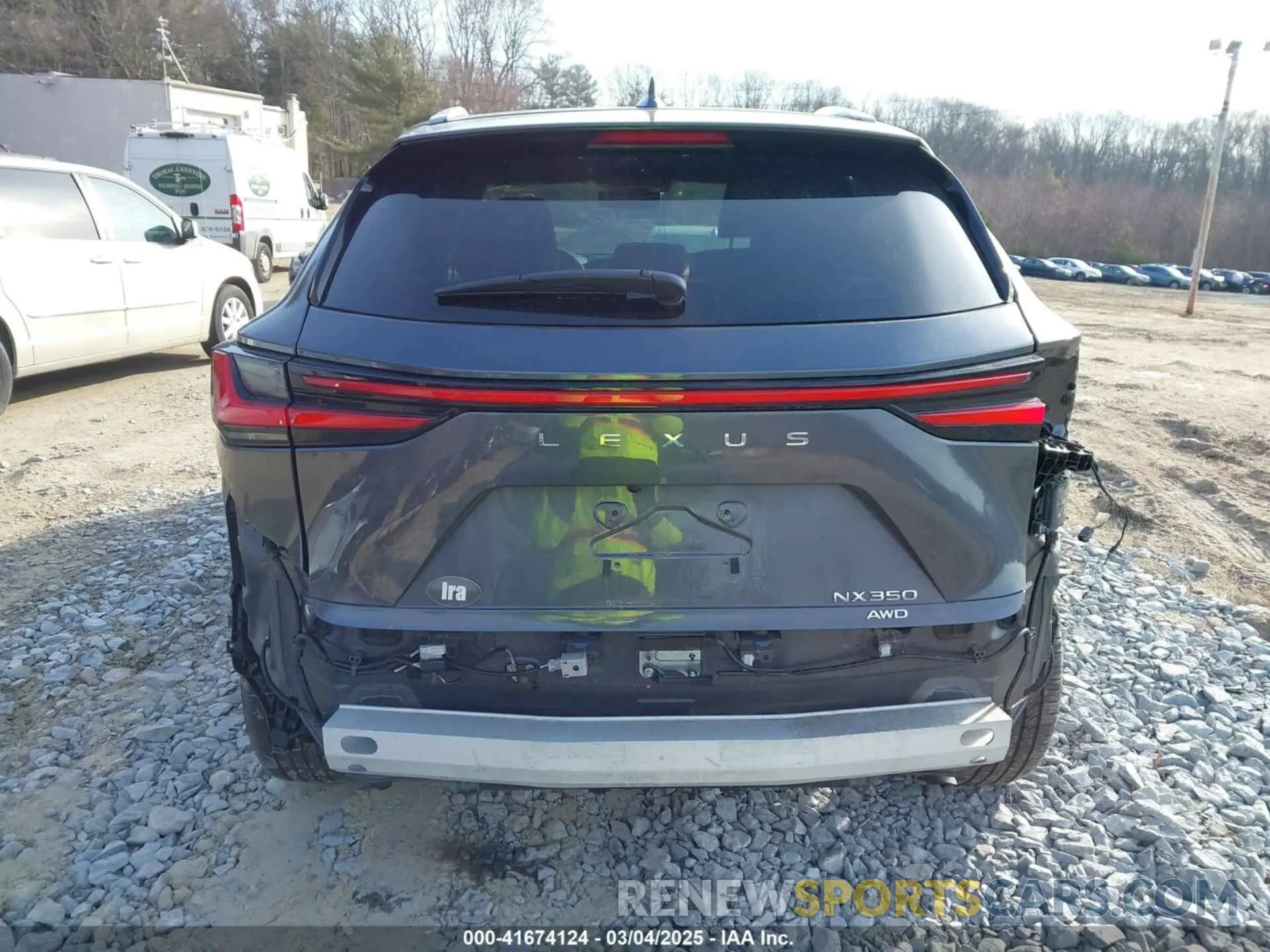 16 Photograph of a damaged car 2T2HGCEZ8PC030334 LEXUS NX 350 2023