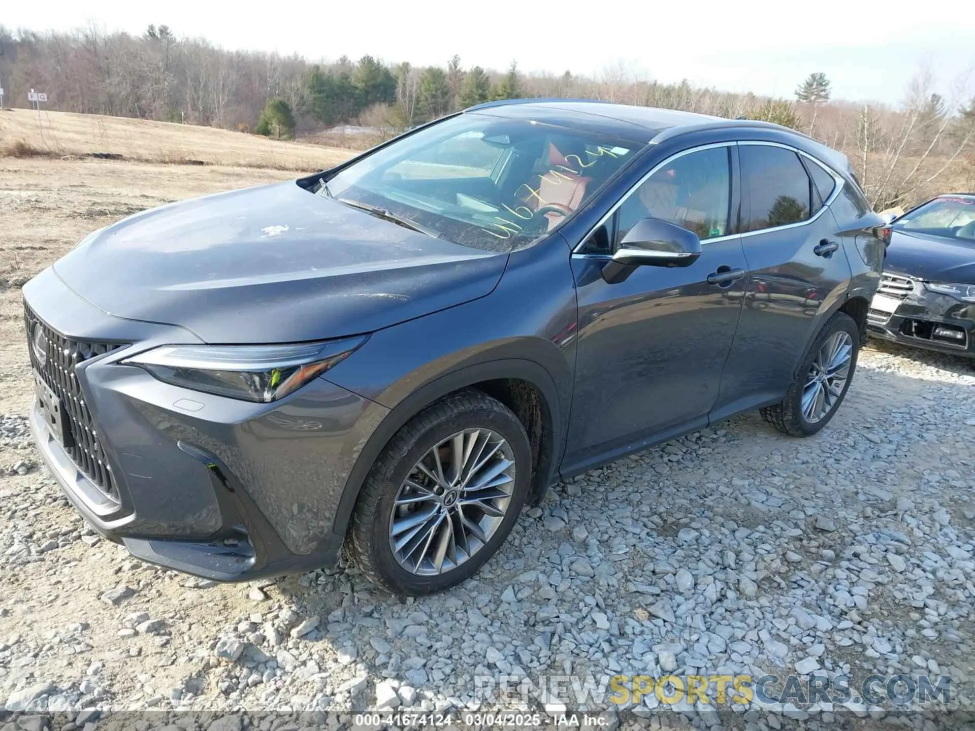 2 Photograph of a damaged car 2T2HGCEZ8PC030334 LEXUS NX 350 2023