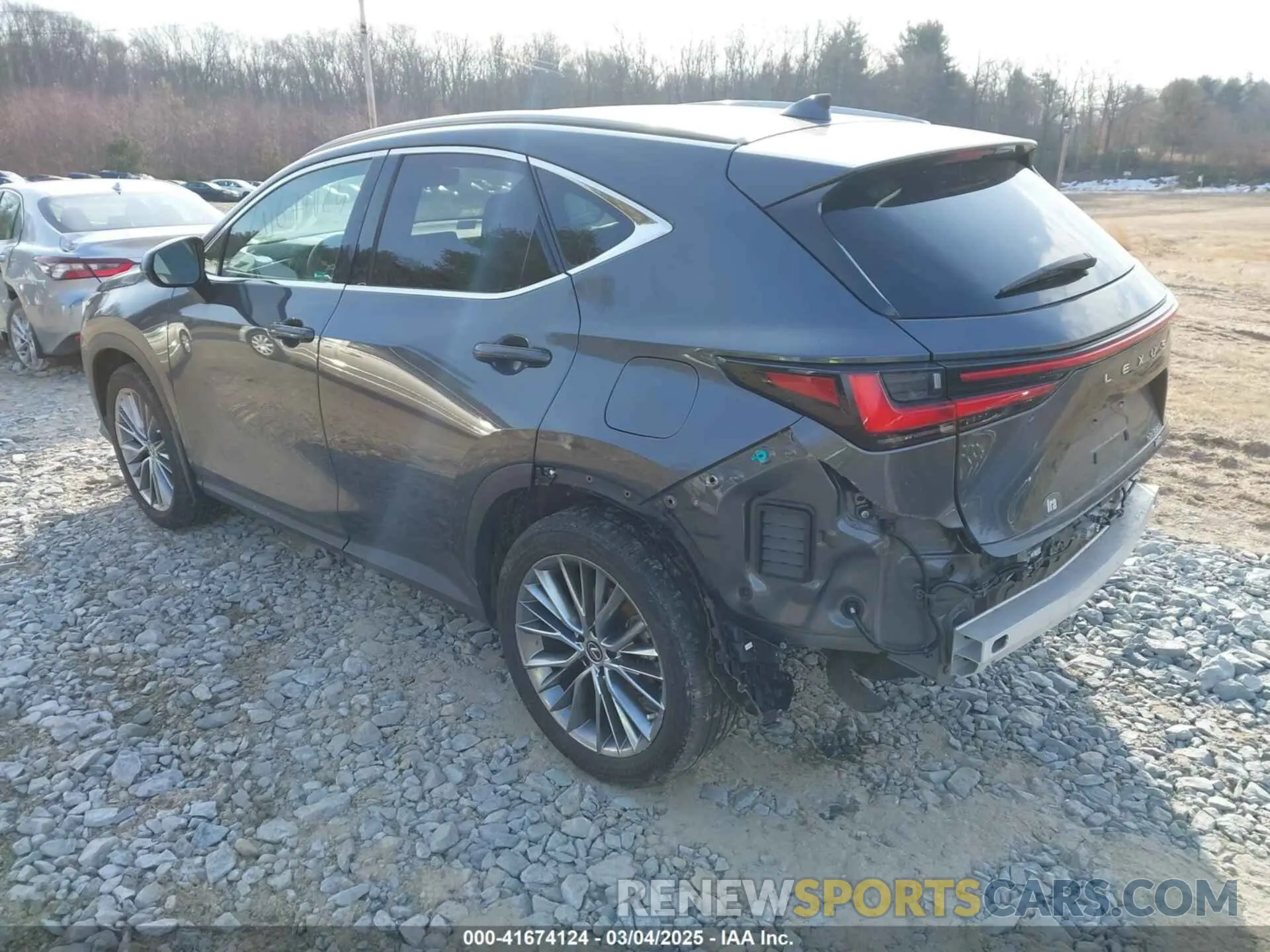 3 Photograph of a damaged car 2T2HGCEZ8PC030334 LEXUS NX 350 2023