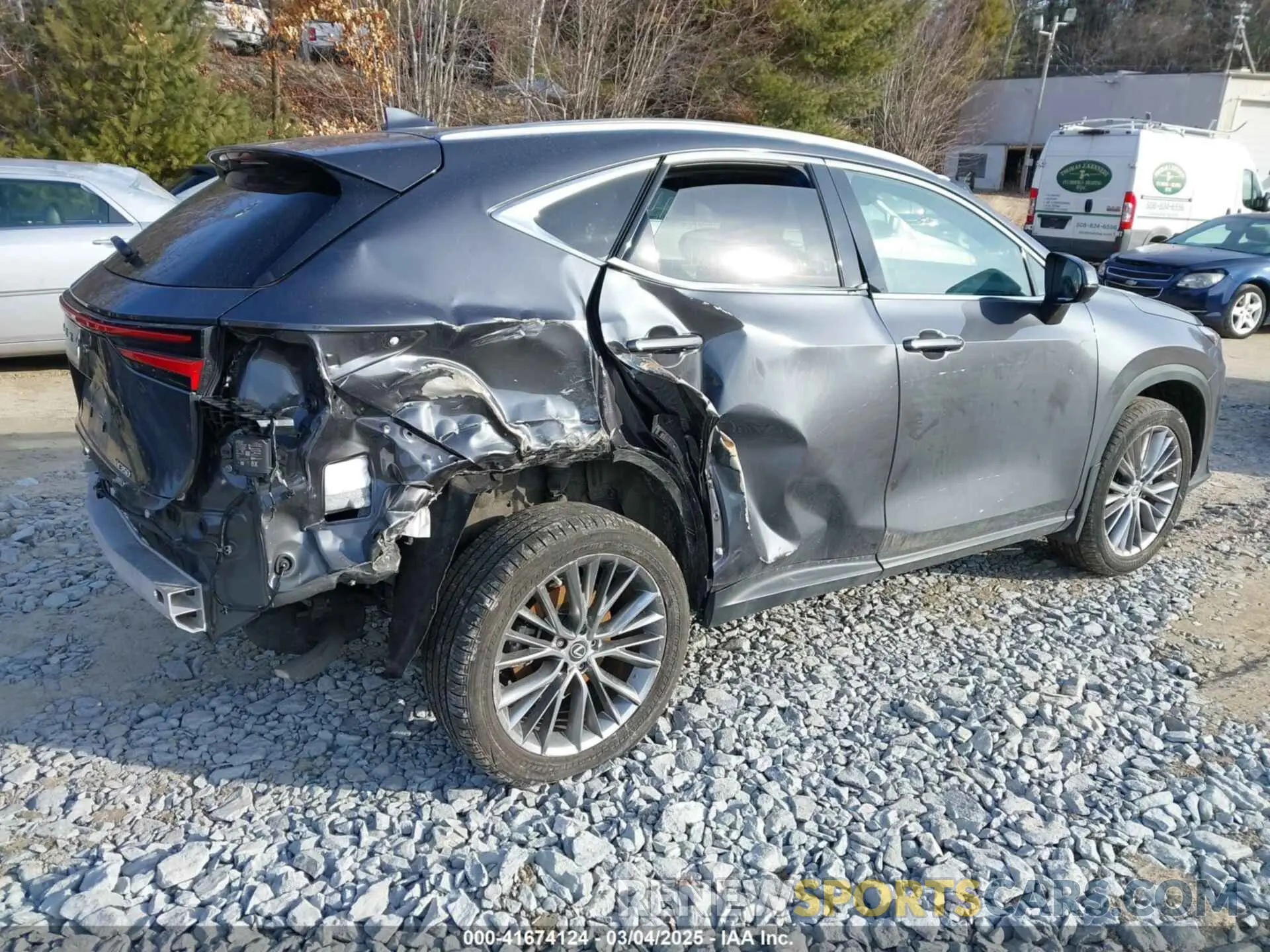 4 Photograph of a damaged car 2T2HGCEZ8PC030334 LEXUS NX 350 2023