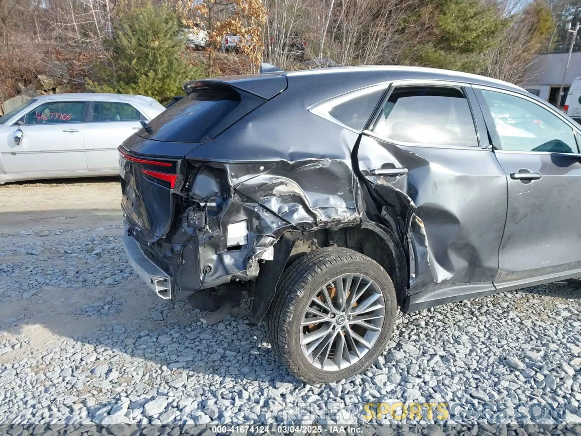 6 Photograph of a damaged car 2T2HGCEZ8PC030334 LEXUS NX 350 2023