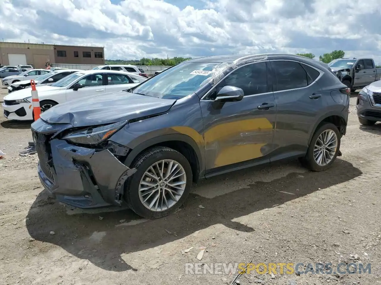 1 Фотография поврежденного автомобиля 2T2HGCEZXPC027533 LEXUS NX 350 2023
