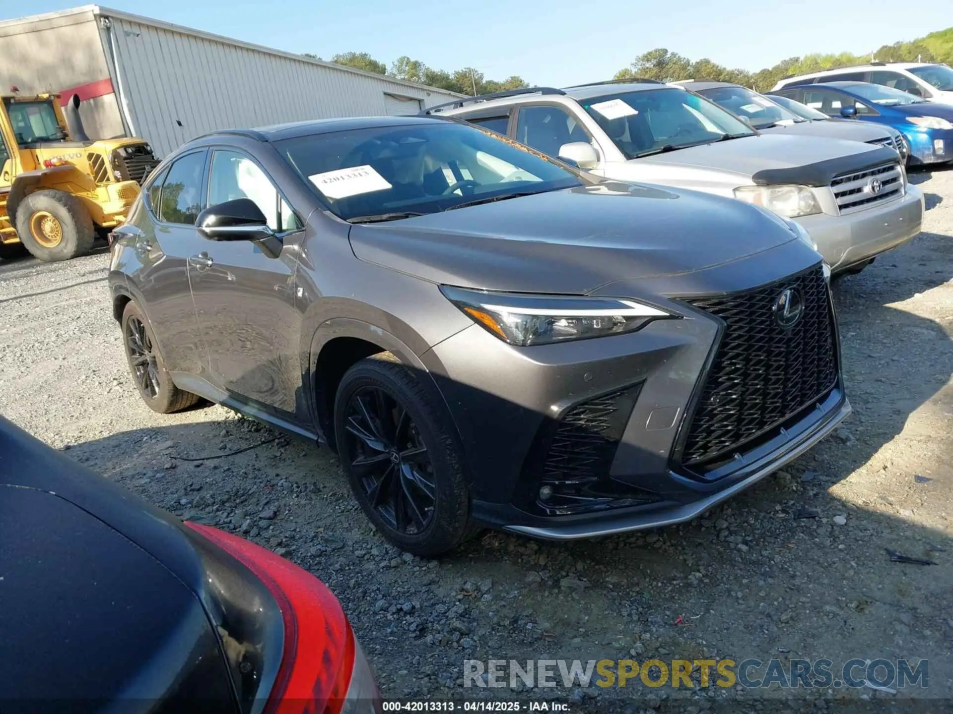 1 Фотография поврежденного автомобиля 2T2KGCEZXPC018496 LEXUS NX 350 2023