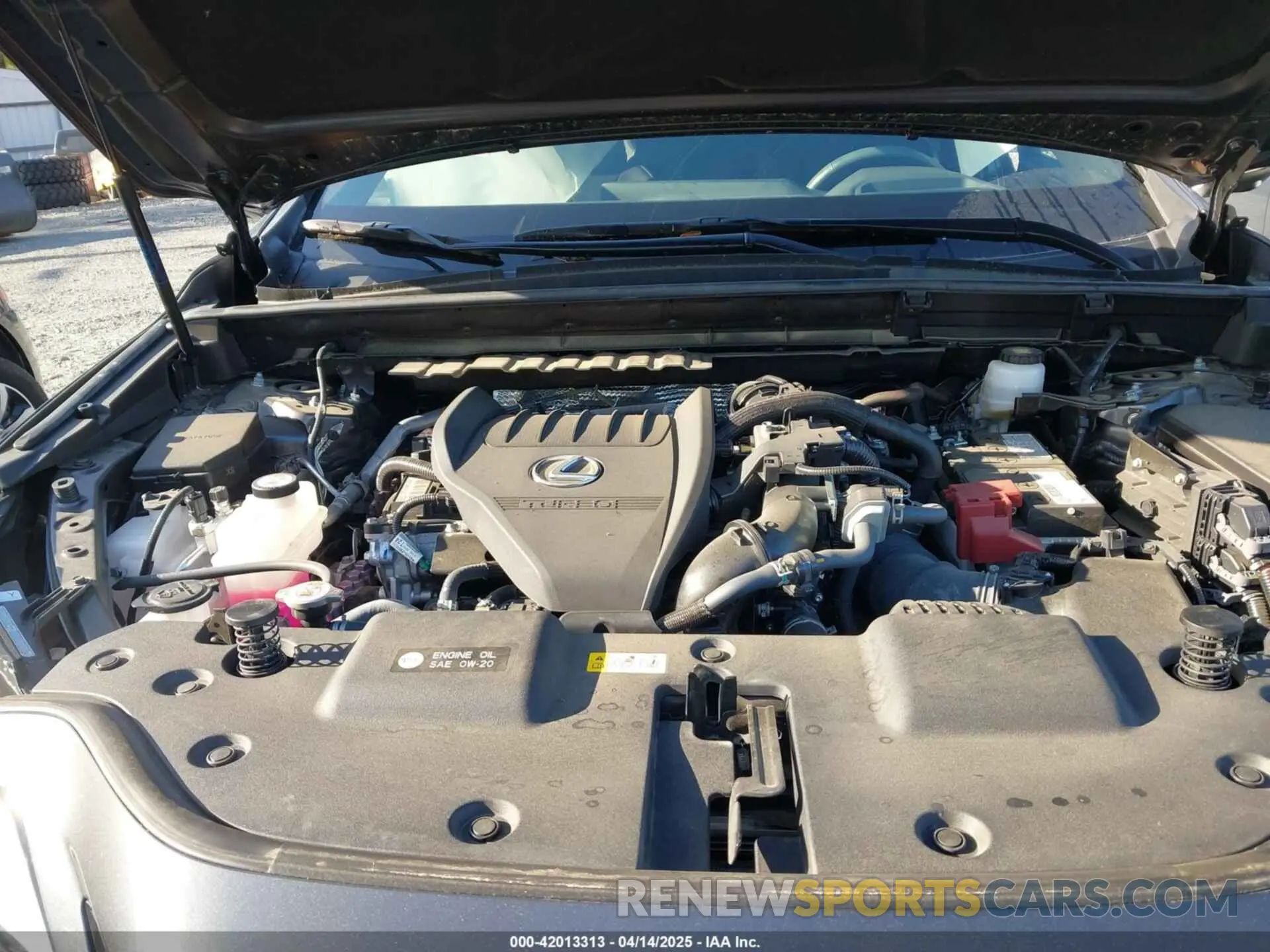 10 Фотография поврежденного автомобиля 2T2KGCEZXPC018496 LEXUS NX 350 2023