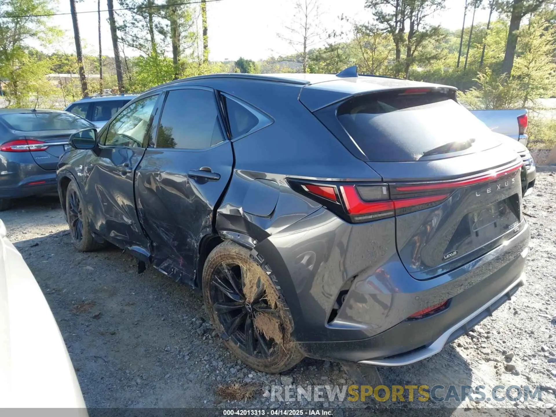 14 Фотография поврежденного автомобиля 2T2KGCEZXPC018496 LEXUS NX 350 2023