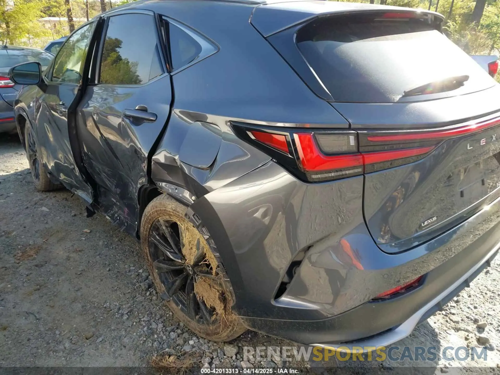 6 Фотография поврежденного автомобиля 2T2KGCEZXPC018496 LEXUS NX 350 2023