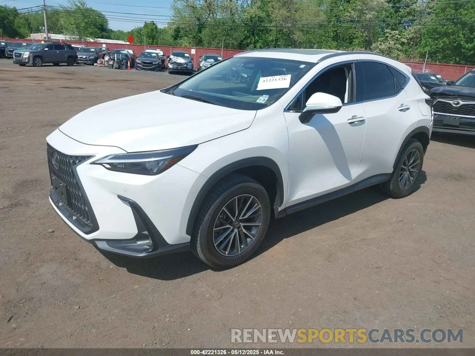 2 Фотография поврежденного автомобиля JTJGGCEZ1P5005429 LEXUS NX 350 2023