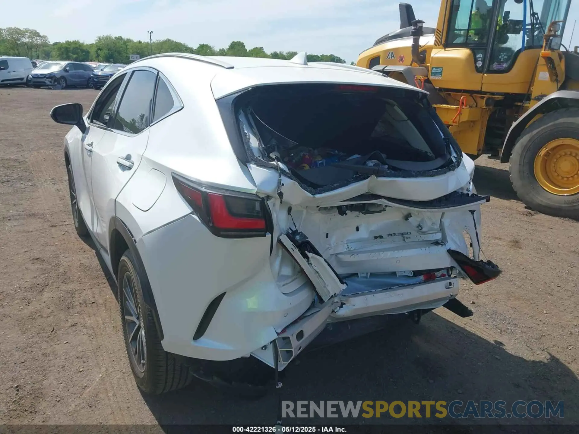 6 Фотография поврежденного автомобиля JTJGGCEZ1P5005429 LEXUS NX 350 2023